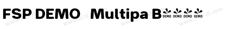 FSP DEMO   Multipa B字体转换